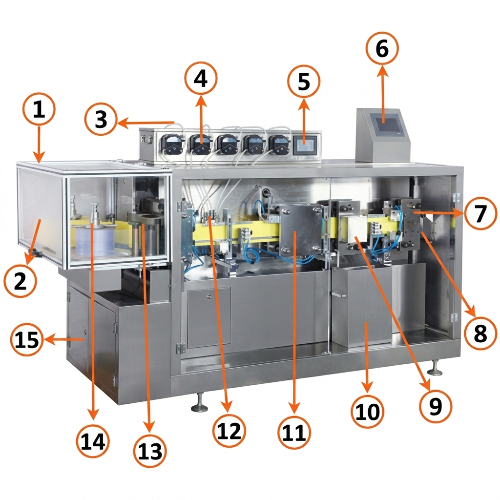 SY-118 Product Structure Anatomy Diagram